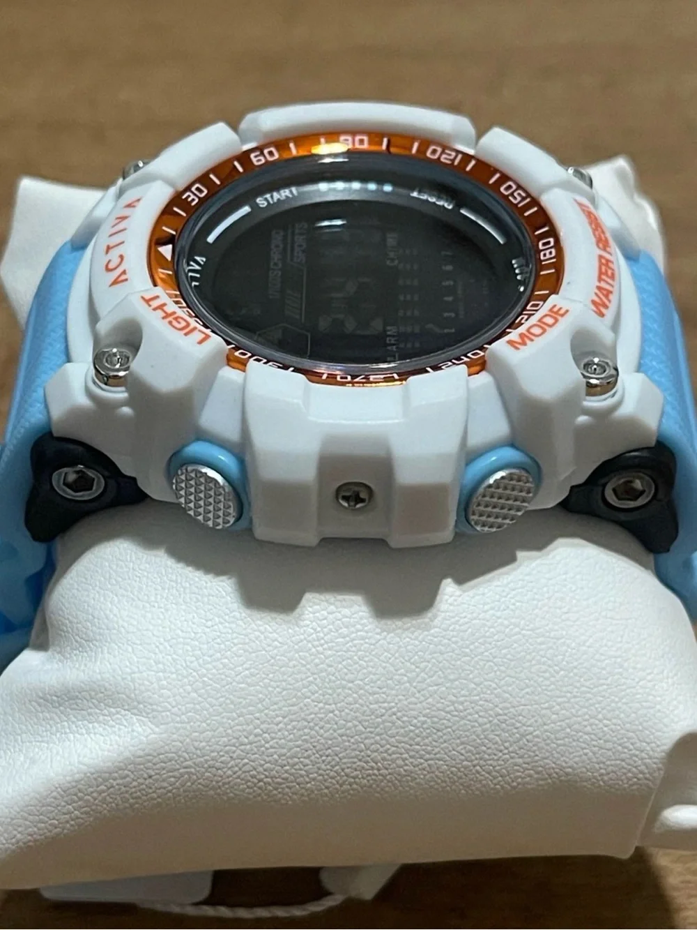 Activa X Invicta Digital Men's Watch - 56mm. Light Blue